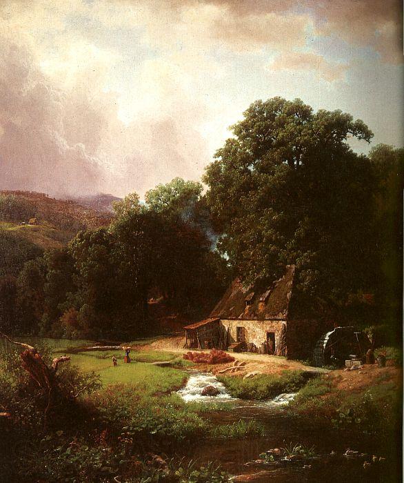 Bierstadt, Albert The Old Mill